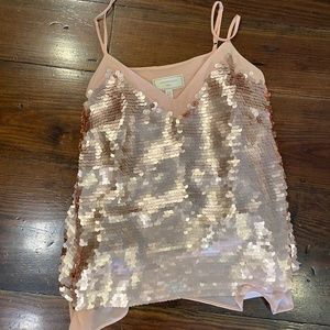 Sequin Cami Top
